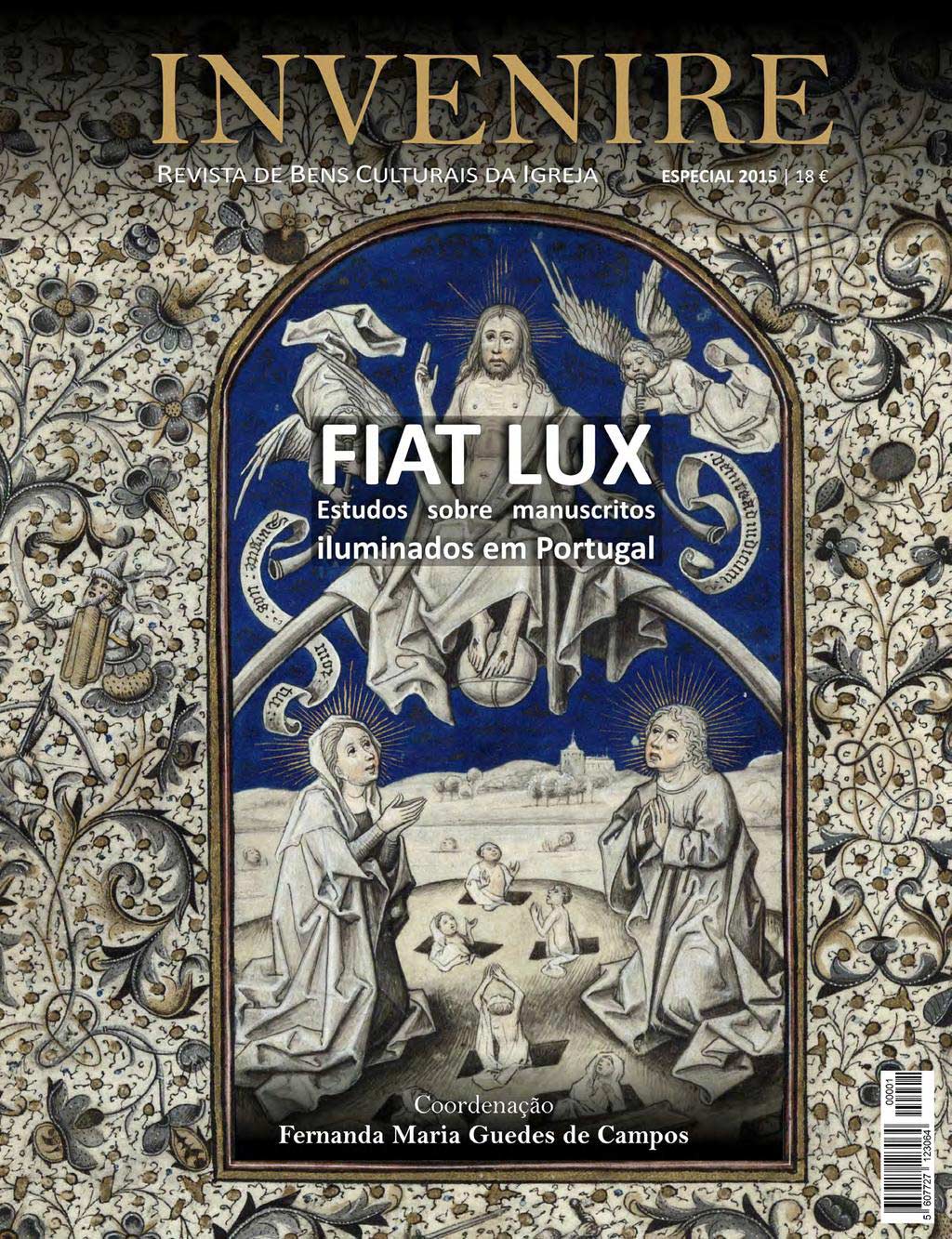 Capa da publicação Invenire especial – Fiat Lux: Estudos sobre manuscritos iluminados em Portugal