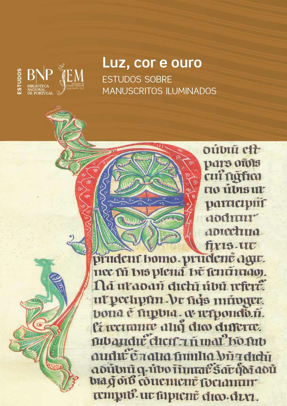 Capa da publicação Luz, cor e ouro. Estudos sobre manuscritos iluminados