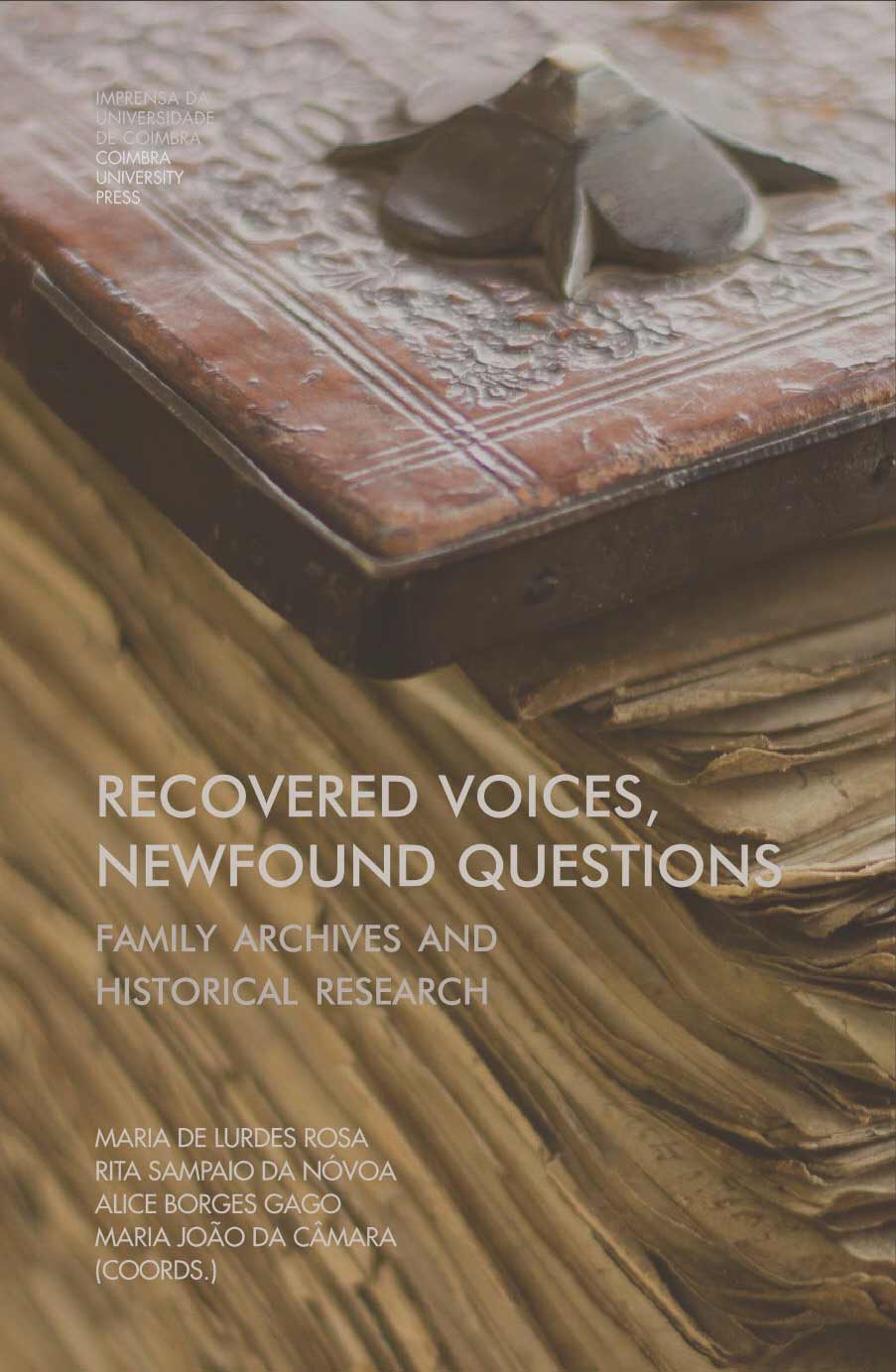 Capa da publicação Recovered voices, newfound questions