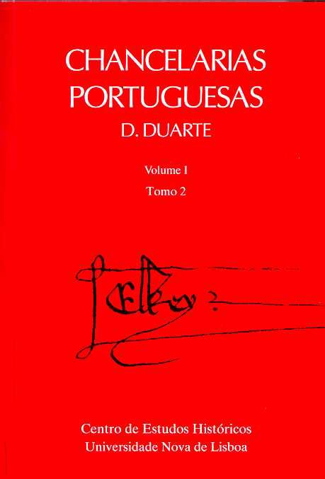 Capa da publicação Chancelarias Portuguesas: D. Duarte, vol. I, tomo 2, 1435-1438