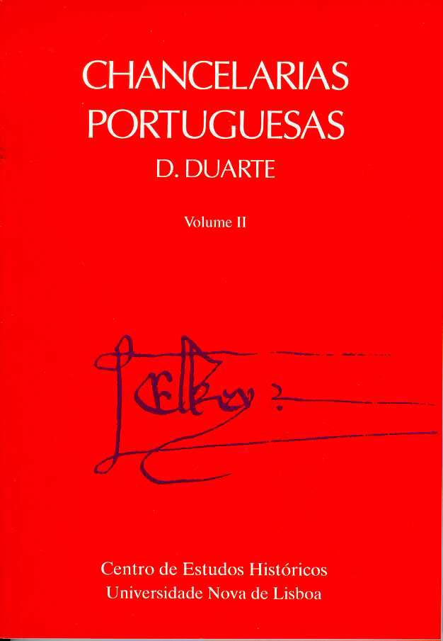 Capa da publicação Chancelarias Portuguesas: D. Duarte, vol. II, Livro da Casa dos Contos