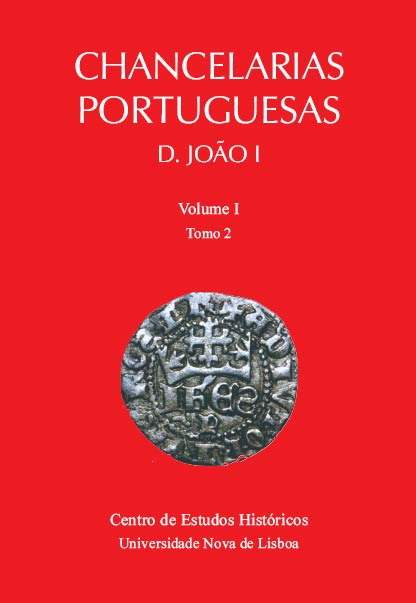 Capa da publicação Chancelarias Portuguesas: D. João I, vol. I, tomo 2, 1385
