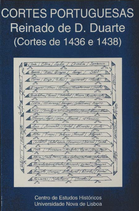Capa da publicação Cortes Portuguesas: Reinado de D. Duarte (1436 e 1438)
