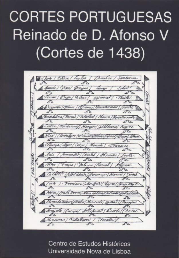 Capa da publicação Cortes Portuguesas: Reinado de D. Afonso V (Corte de 1438)