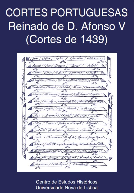 Capa da publicação Cortes Portuguesas: Reinado de D. Afonso V (Corte de 1439)