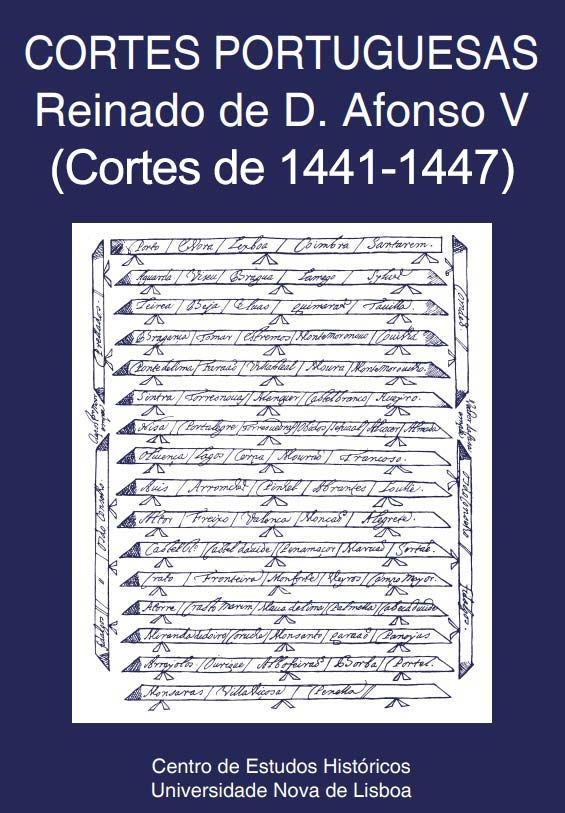 Capa da publicação Cortes Portuguesas: Reinado de D. Afonso V (Corte de 1441-1447)