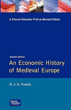 Capa da publicação Pounds, N.J.G. (1994). <i>An Economic History of Medieval Europe</i>