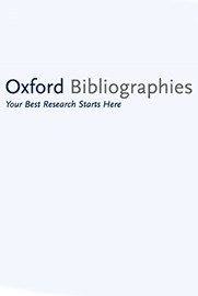 Capa da publicação <i>Art History – Oxford Bibliographies</i>