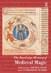 Capa da publicação Page, S., & Rider, C. (2019). <i>The Routledge History of Medieval Magic</i>